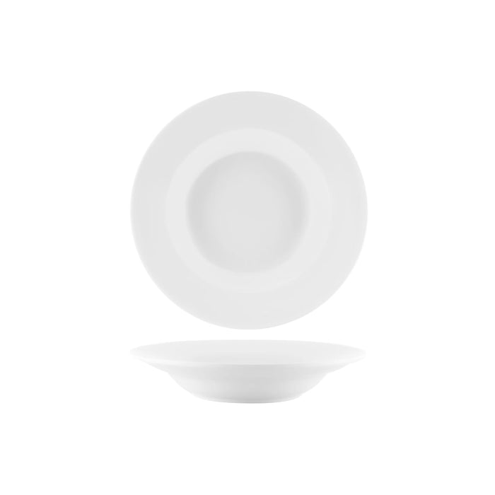 Vitroceram PASTA BOWL-230mm WIDE RIM WHITE EA