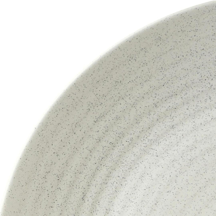 Zuma FROST ROUND COUPE RIBBED PLATE-310mm Ø  (x6)