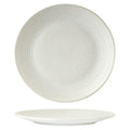 Zuma FROST ROUND COUPE RIBBED PLATE-310mm Ø  (x6)
