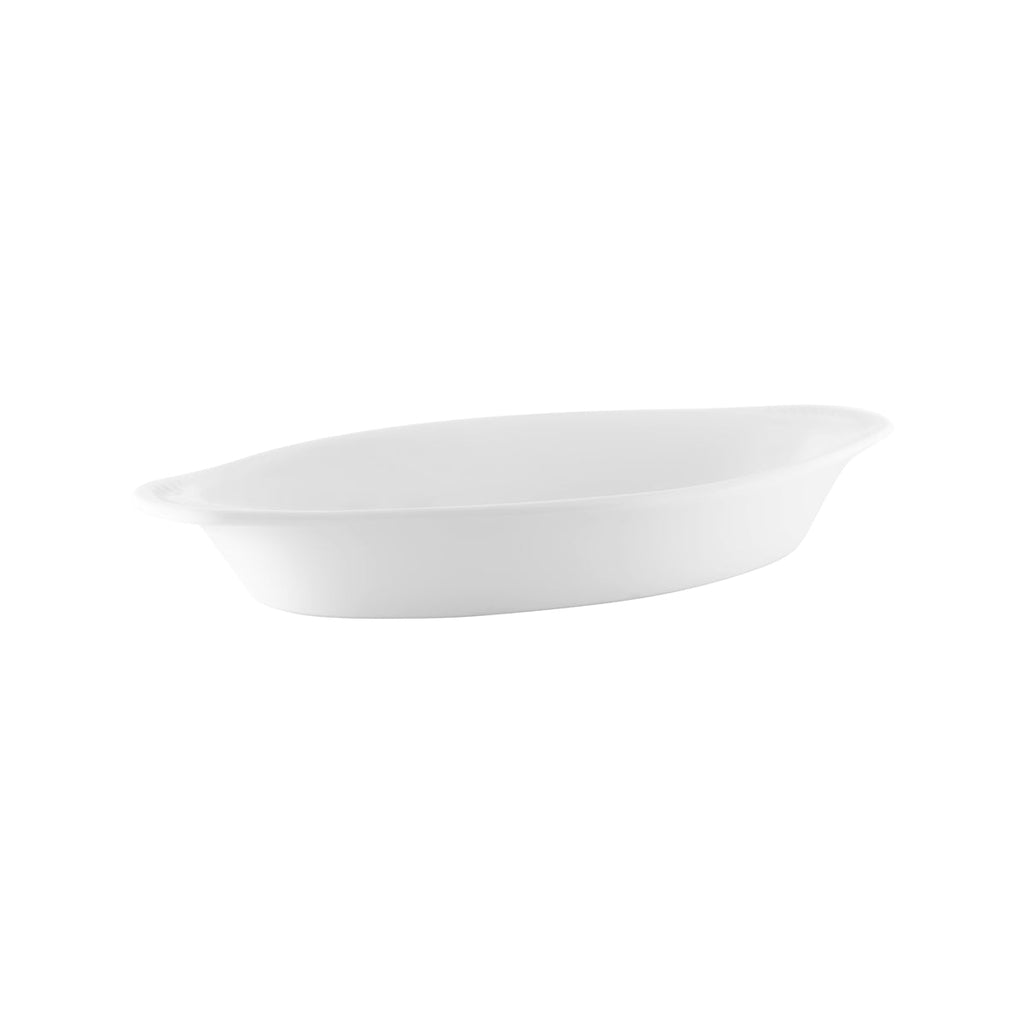 Vitroceram OVAL GRATIN DISH-270x140x/425ml WHITE EA