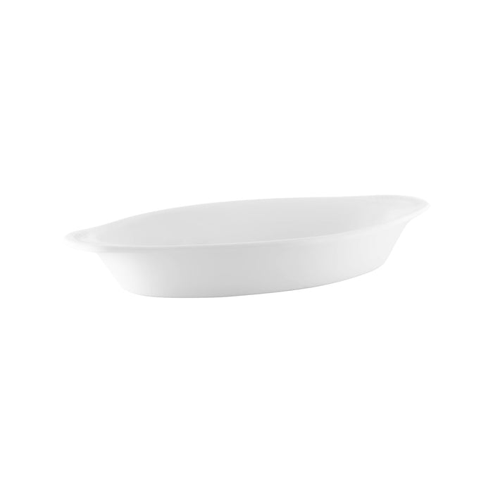 Vitroceram OVAL GRATIN DISH-270x140x/425ml WHITE EA