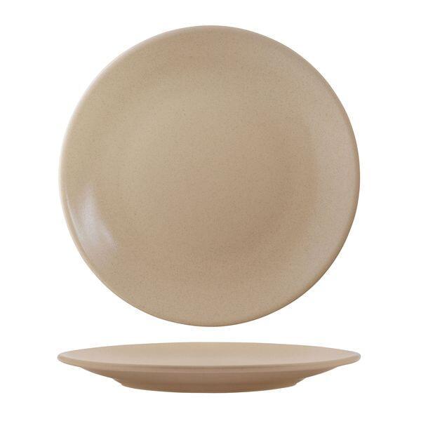Zuma SAND ROUND COUPE PLATE-285mm Ø  (x6)