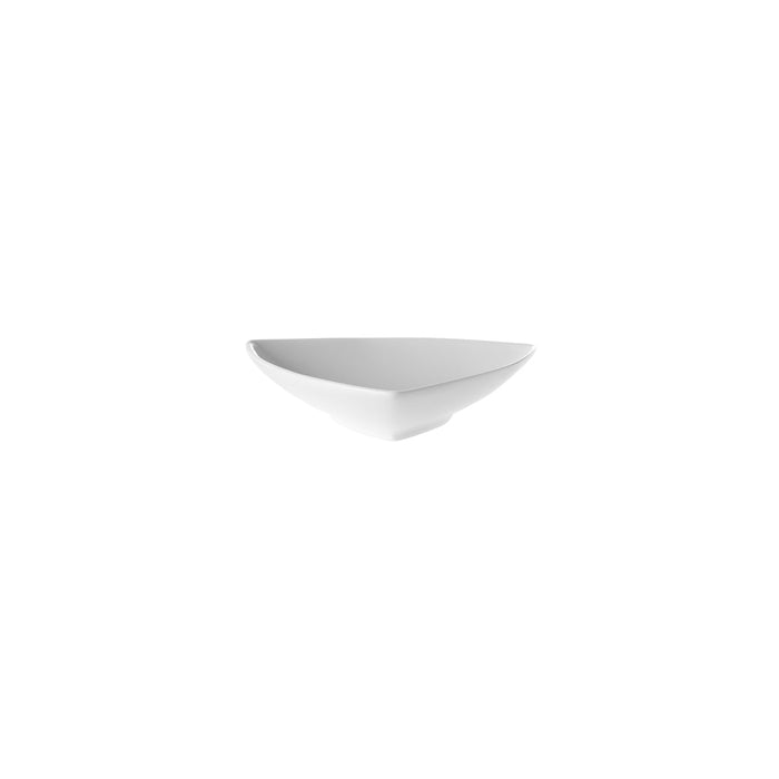 Tablekraft MINIATURES BUFFET WHITE TRIANGLE DISH 102x102x25m EA