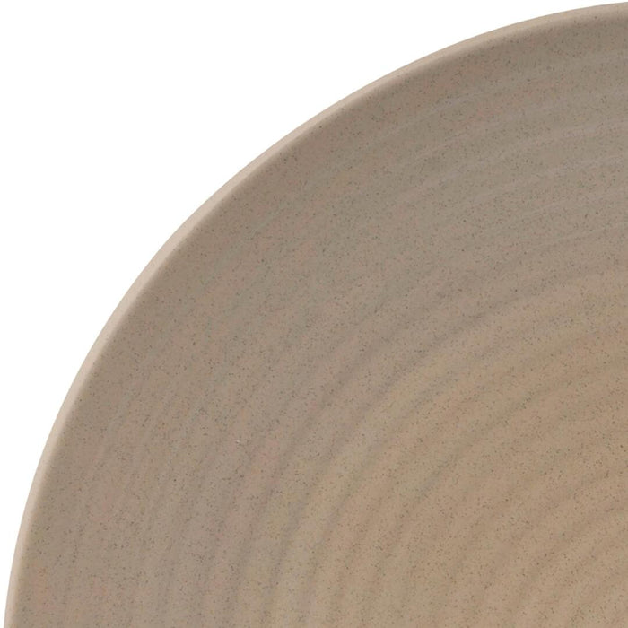 Zuma SAND ROUND COUPE RIBBED PLATE-310mm Ø  (x3)