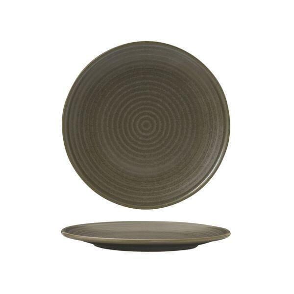 Zuma CARGO ROUND COUPE RIBBED PLATE-210mm Ø  (x6)