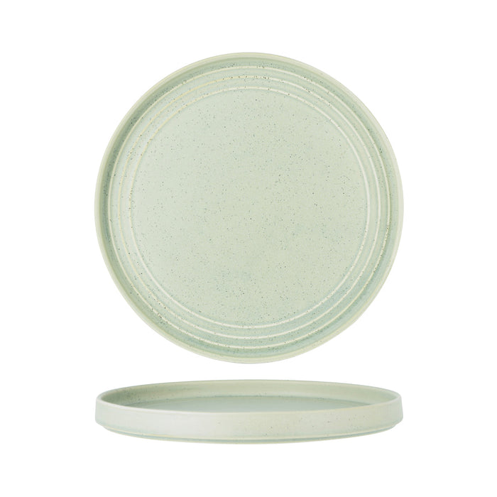 Tablekraft URBAN LOFT ROUND SERVE PLATTER 310x10mm PISTACHIO EA