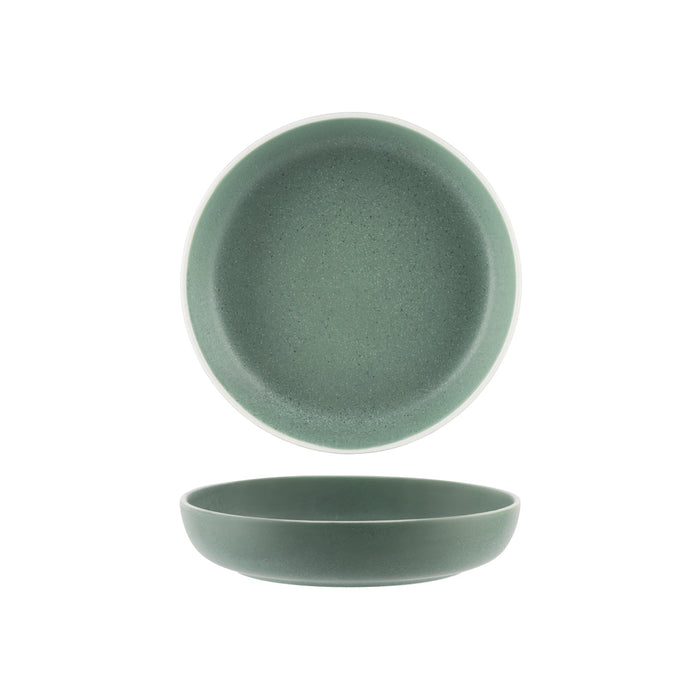 Tablekraft URBAN ROUND BOWL FLARED GREEN 210x45mm EA