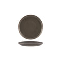 Tablekraft URBAN ROUND COUPE PLATE DARK GREY 200mm EA