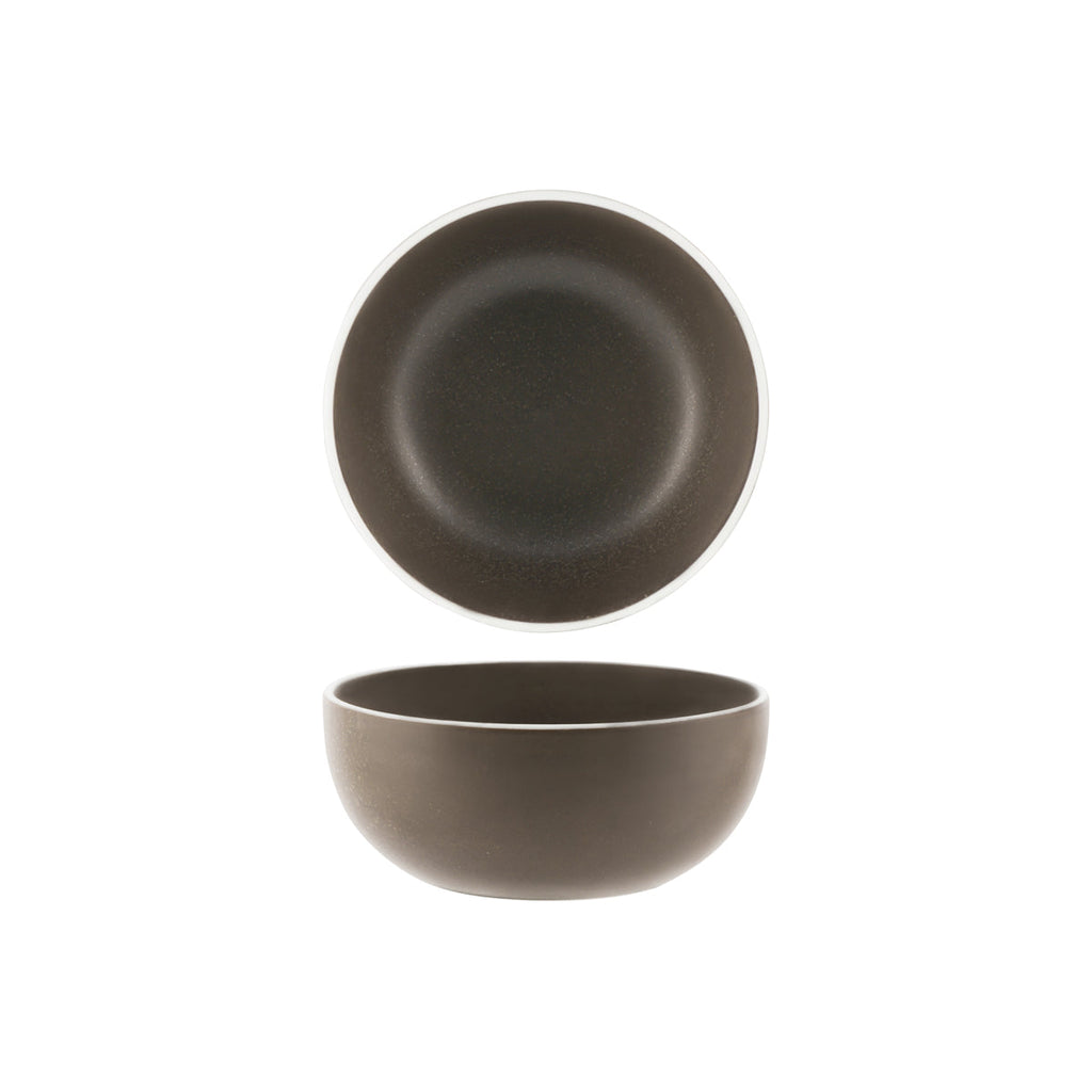 Tablekraft URBAN ROUND DEEP BOWL DARK GREY 150x65mm EA