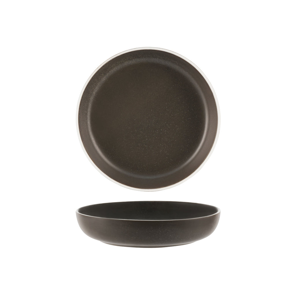 Tablekraft URBAN ROUND BOWL FLARED DARK GREY 210x45mm EA