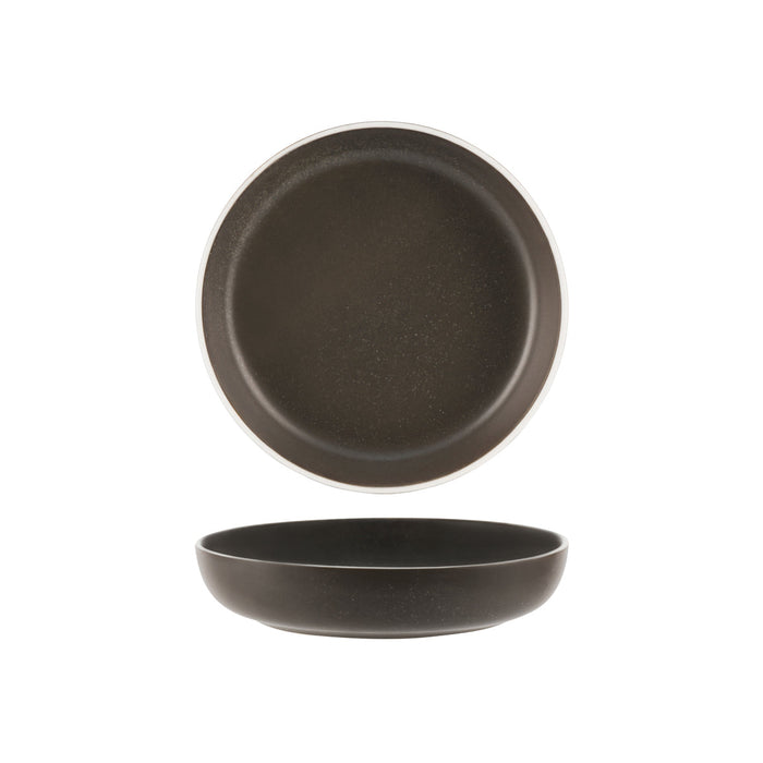 Tablekraft URBAN ROUND BOWL FLARED DARK GREY 210x45mm EA
