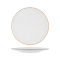 Tablekraft SOHO ROUND PLATE WHITE PEBBLE 285mm EA