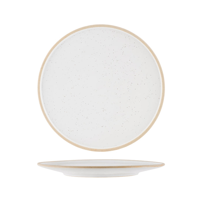Tablekraft SOHO ROUND PLATE WHITE PEBBLE 285mm EA