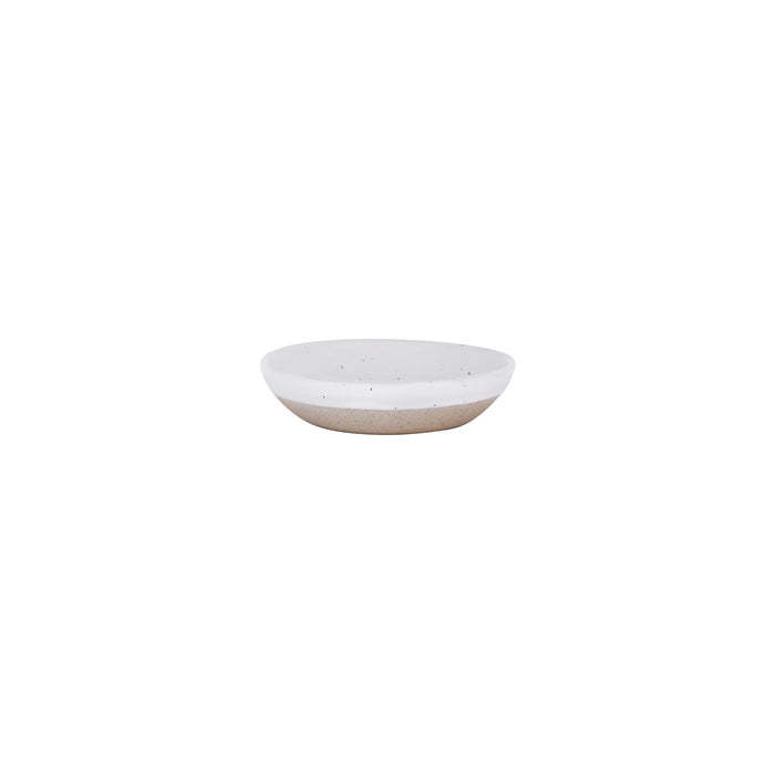 Tablekraft SOHO ROUND COUPE DISH WHITE PEBBLE 103x95x25mm EA