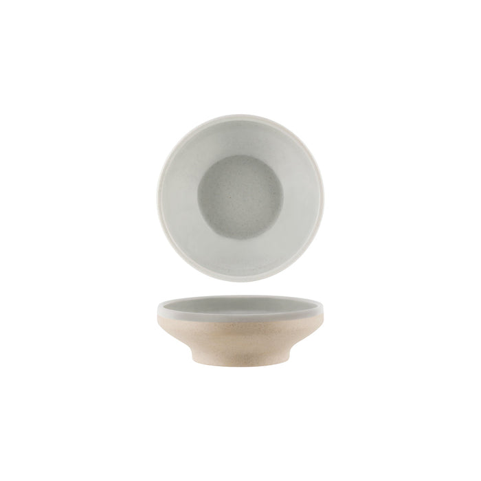 Tablekraft SOHO ROUND BOWL FOOTED LIMESTONE 153x50mm EA