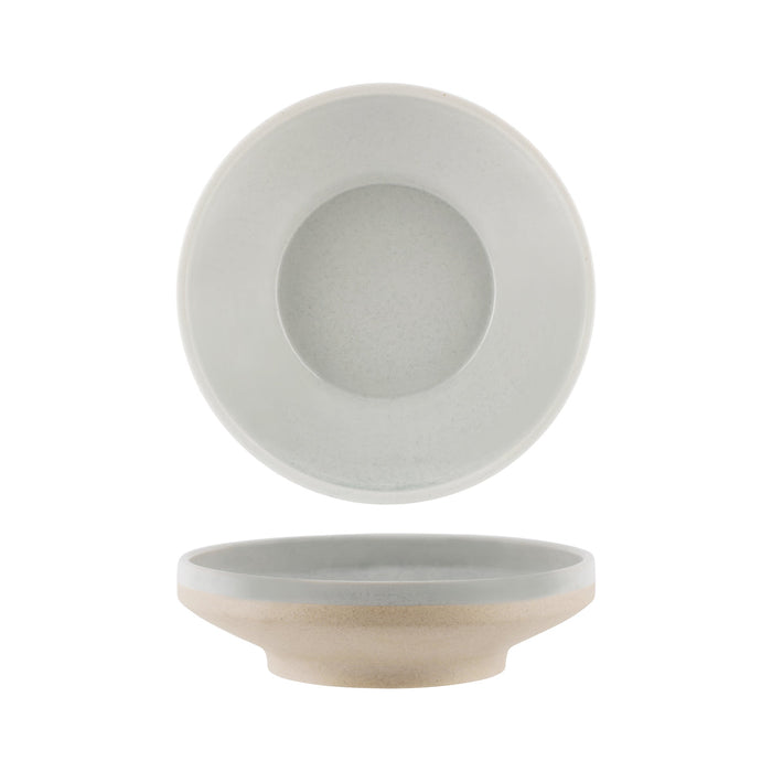 Tablekraft SOHO ROUND BOWL FOOTED REACTIVE LIMESTONE 230x68m EA