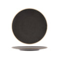 Tablekraft SOHO ROUND PLATE SPECKLE BLACK 285mm EA