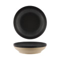 Tablekraft SOHO ROUND BOWL FLARED SPECKLE BLACK 230x55m EA