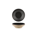 Tablekraft SOHO ROUND BOWL FOOTED SPECKLE BLACK 153x50mm EA