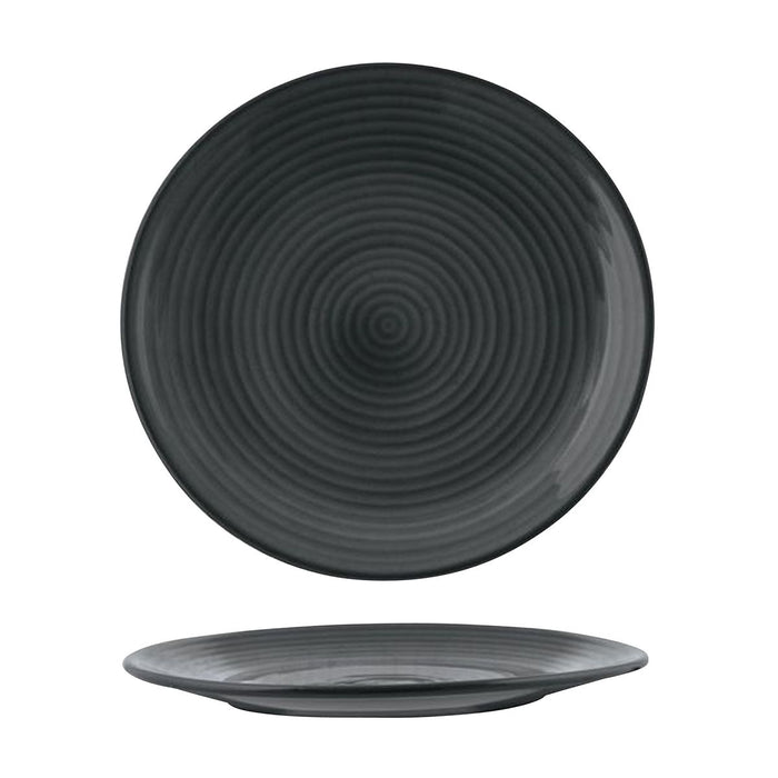 Zuma JUPITER ROUND COUPE RIBBED PLATE-265mm Ø  (x6)