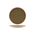 Tablekraft SOHO ROUND PLATE BURNT SIENNA  255mm EA