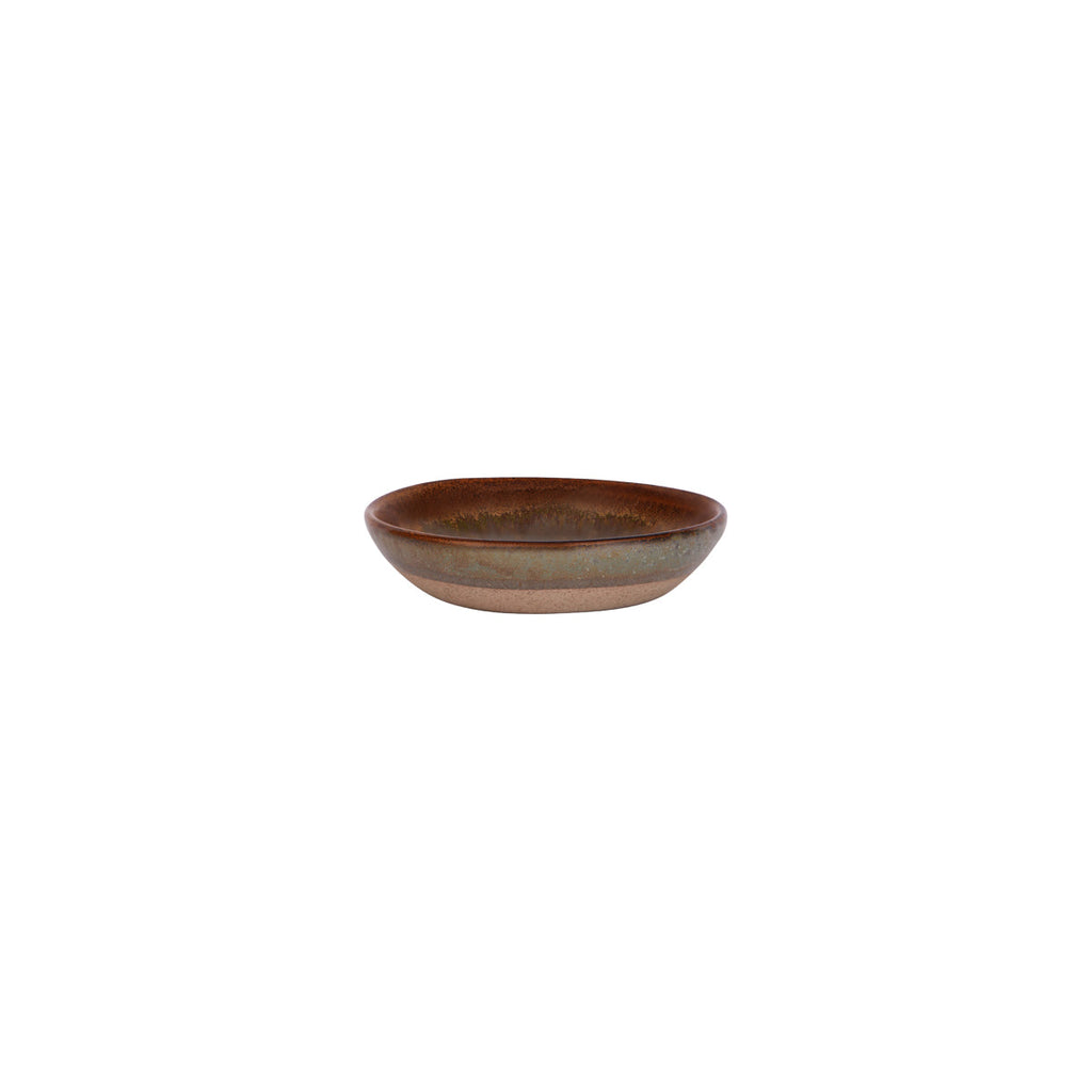 Tablekraft Soho Dinnerware SOHO ROUND COUPE DISH BURNT SIENNA 103x95x25mm EA