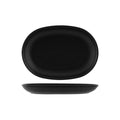 Tablekraft BLACK OVAL SERVING PLATTER-305x210mm EA