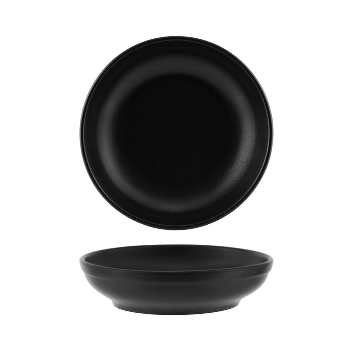 Tablekraft BLACK ROUND BOWL-FLARED 230x55mm EA