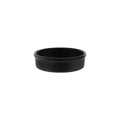 Tablekraft BLACK ROUND DISH/TAPAS 140x45mm EA