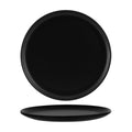 Tablekraft BLACK ROUND COUPE PLATTER 330mm EA