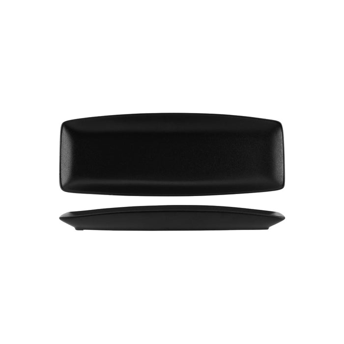 Tablekraft BLACK RECTANGULAR PLATTER 330x140x32mm EA