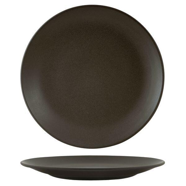 Zuma CHARCOAL ROUND COUPE PLATE-310mm Ø  (x3)