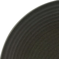 Zuma CHARCOAL ROUND COUPE RIBBED PLATE-310mm Ø  (x3)