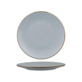 Zuma BLUESTONE ROUND COUPE RIBBED PLATE-210mm Ø  (x6)