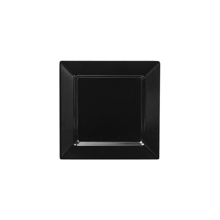 Ryner Melamine  SQUARE PLATTER-255x255mm BLACK (x6)