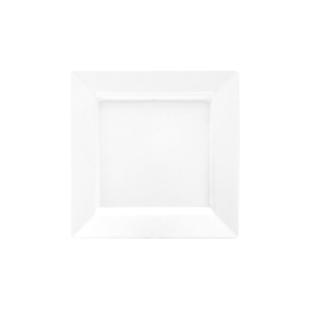 Ryner Melamine  SQUARE PLATTER-400x400mm WHITE (x2)