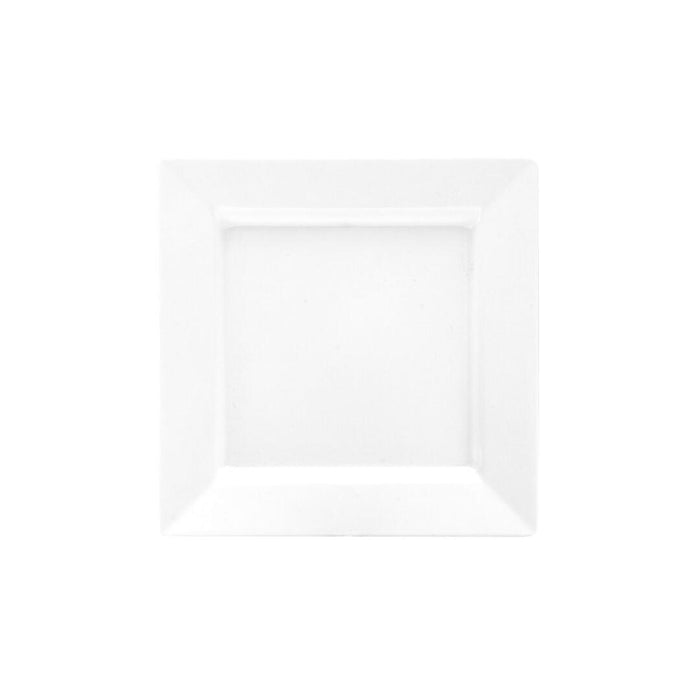 Ryner Melamine  SQUARE PLATTER-400x400mm WHITE (x2)