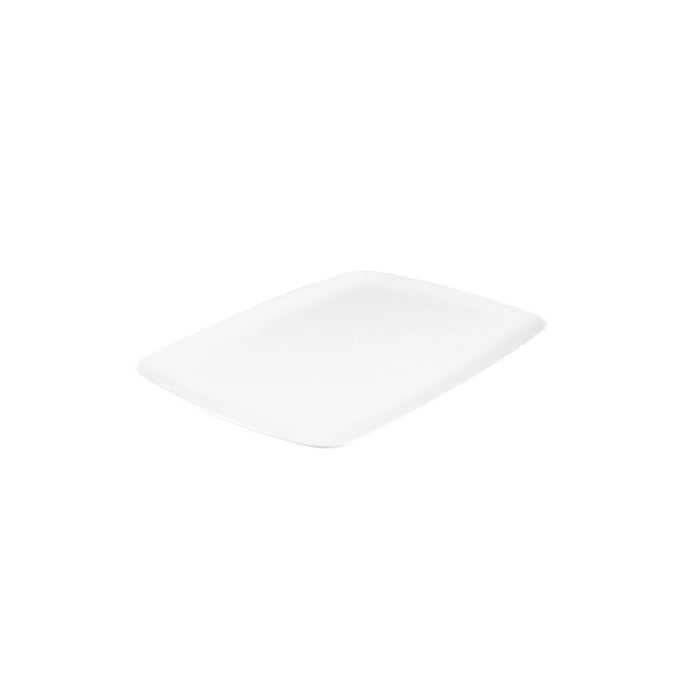 Ryner Melamine  RECT. COUPE PLATTER-305x205mm WHITE (x6)