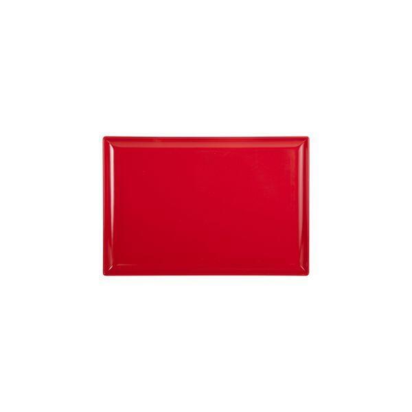 Ryner Melamine  RECT. PLATTER-300x220mm RED (x6)