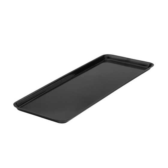 Ryner Melamine  RECT. SANDWICH PLATTER-500x180mm BLACK (x6) (DISCONTINUED)