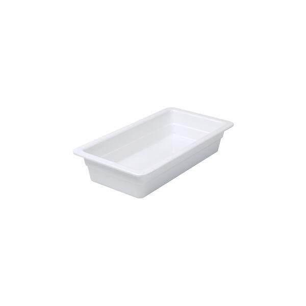 Ryner Melamine  FOOD PAN-1/3 SIZE 65mm DEEP WHITE (x3)