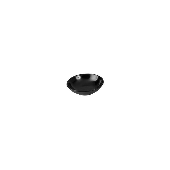 Ryner Melamine  SAUCE DISH-70mm Ø BLACK (x24)