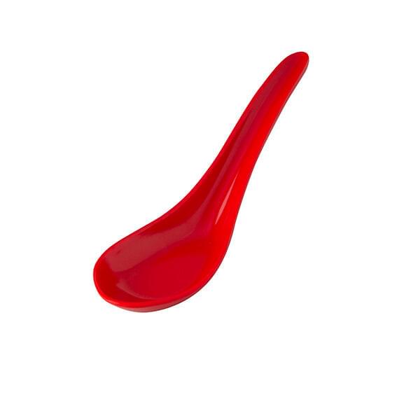 Ryner Melamine  CHINESE SPOON-150mm RED (x48)