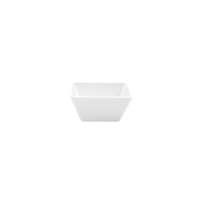 Ryner Melamine  SQUARE BOWL-130x130x70mm WHITE (Box of 6)