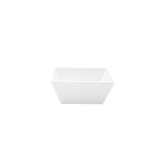 Ryner Melamine  SQUARE BOWL-240x240x100mm WHITE (x3)