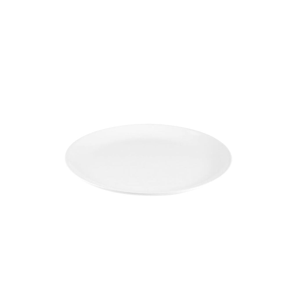 Ryner Melamine  ROUND COUPE PLATTER-400mm  WHITE (x3)