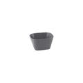 Ryner Melamine PEBBLE RECT DISH-1/6 SIZE, 100mm DEEP   STONE GREY (x6)
