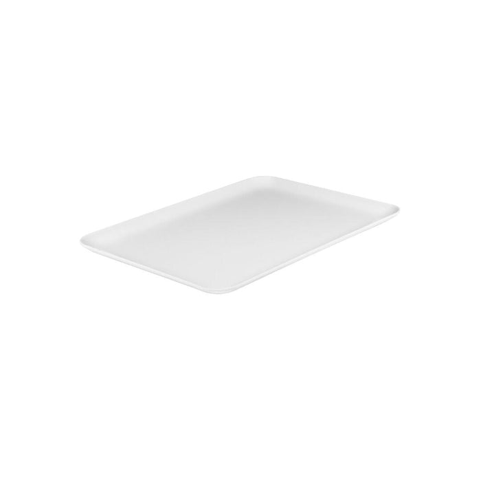 Ryner Melamine  RECT. COUPE PLATTER-395x285mm WHITE (Each)