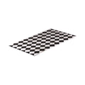 Ryner Melamine  RECT FLAT PLATTER-530x325mm CHECKERED (Each)