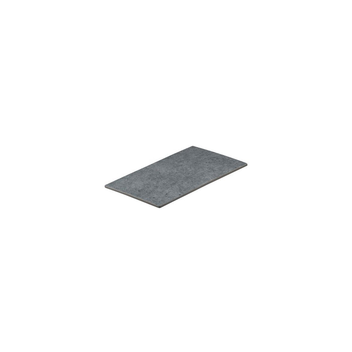 Ryner Melamine  RECT FLAT PLATTER-265x160mm LIGHT CONCRETE (Each)
